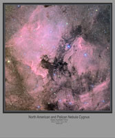 North American Pelican Nebula Mosaic